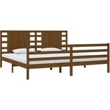  Za krevet boja meda od borovine 200 x 200 cm | shoptok.hr