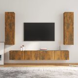  4-dijelni set TV ormarića boja dimljenog hrasta drveni | shoptok.hr