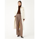 Koton Coat - Beige - Double-breasted | Shoptok.si