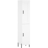  Visoka komoda bijeli 34,5x34x180 cm od konstruiranog drva | shoptok.hr