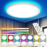 RGB LED stropna svetilka z daljinskim upravljalnikom 24W