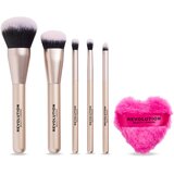 Revolution Candy Glam Brush Set set čopičev 1 kos | Shoptok.si