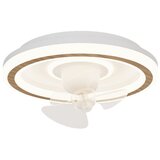 SULION Bela LED stropna svetilka z daljinskim upravljalnikom/z ventilatorjem Alan Move – | Shoptok.si