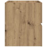  Kupaonski viseći ormarić boja hrasta 80 x 38,5 x 45 cm drveni | shoptok.hr