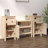  Komode 2 kom 40x35x80 cm od masivne borovine | shoptok.hr