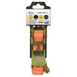 CARBLIX Napenjalni trak z račno in dvojnim "J" kavljem, 25 mm x 6,7 m x 400 kg | Shoptok.si