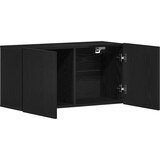 TV ormarić crni hrast 80x30x41 cm inženjerski drvo | shoptok.hr
