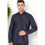 Dewberry G925 MEN'S SHIRT-NAVY BLUE u