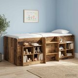  Kreveta za visoko spavanje djece Staro drvo 75 x 190 cm | Shoptok.si