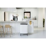 Brabantia Bo Touch Bin Hi 2 x 30 L - White | Shoptok.si