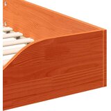  Krevetna konstrukcija Vosak smeđa 80 x 220 cm | shoptok.hr