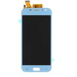 Samsung Dodirno staklo i LCD zaslon za Samsung Galaxy J5 (2017) / SM-J530, originalno (OEM), srebrna plava | shoptok.hr