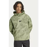 Adidas Anorak City Escape IY1517 Zelena Loose Fit