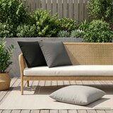  Jastuk s jastukom HEERLEN 2 kom. Antracit Poliester - Antracit 55 x 55 cm 2 | shoptok.hr