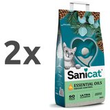 Sanicat posip Essential Oils, cedar in evkaliptus - 10 kg 2 x 10 kg | Shoptok.si