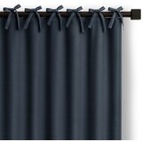 Restilo zasłona CARLI kolor indygo gładki styl klasyczny troczki 25x1,5cm materiał oxford 140x250 | shoptok.hr