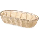 Košara za kruh iz poli ratana, ovalna, 225x110x60 mm - 426708, (21389922)