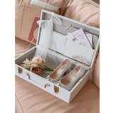 Stackers Bijela dekorativna kutija za pohranu od imitacije kože 50x30x15 cm – | shoptok.hr