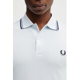 Fred Perry Polo majice kratki rokavi TWIN TIPPED SHIRT Modra | Shoptok.si