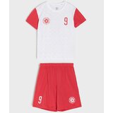 Sinsay Pamučna dvodijelna pidžama s nogometnim motivom | shoptok.hr