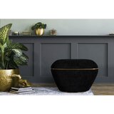 Kayoom TABURE, tekstil črna, zlate barve | Shoptok.si