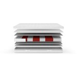 Livetastic LEŽIŠČE Z ŽEPKASTIM VZMETENJE Best H4 120/200 cm | Shoptok.si