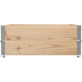  Okviri za palete 2 kom 100x100 cm od masivne borovine | shoptok.hr