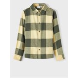 name it Green Boys Plaid Flannel Shirt Liman - Boys | ePonuda.com