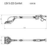 Metabo šlajferica lsv 5-225 comfort 600136000 | ePonuda.com