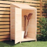  Vrtno spremište 55 x 52 x 112 cm od masivne jelovine | shoptok.hr