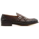 Doucal's Mokasini DOUCALS DU34120RVNUY DOUBLE BUCKLE ADLER INTRECCIO VERO Kostanjeva Cene