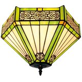 Brilagi Tiffany vitražna plafonska svetiljka EMERALD 2xE27/60W/230V prečnik 40 cm u