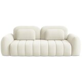 Makamii Bež sklopiva/s prostorom za odlaganje sofa od bouclé tkanine 266 cm Pele – | shoptok.hr