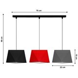  Luster na sajli DIAMENT 3xE27/60W/230V | Eponuda.com
