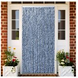  Zastor protiv insekata plavo-bijelo-srebrni 100 x 220 cm šenil Cijene