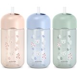 Suavinex Wild & Free Bottle steklenička s slamico Green 18m+ 340 ml | Shoptok.si