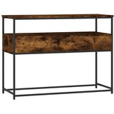  Konzolni stol boja hrasta 100x40x75 cm od konstruiranog drva | shoptok.hr