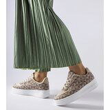 Gemre Beige sneakers decorated with Sands monogram | Shoptok.si
