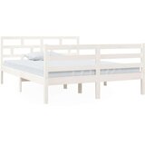  Za krevet od masivne borovine bijeli 140 x 190 cm | shoptok.hr