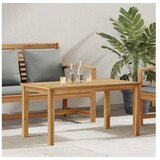 vidaXL Klubska miza Rjava 90 x 50 x 45.5 cm Trdna tikovina Cene