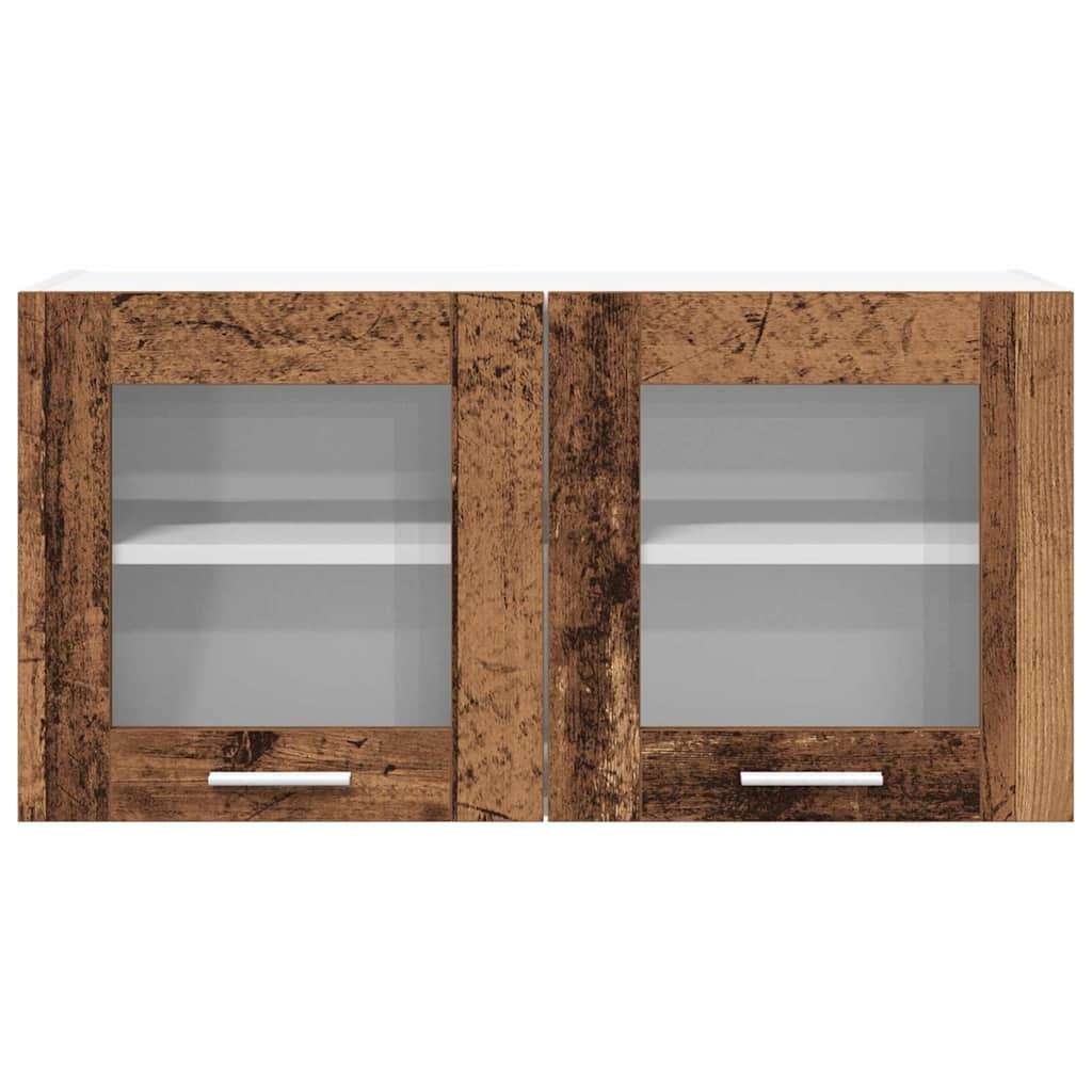 Viseći ormarić Zidne Riga Beton siva i bijela 80 x 31 x 40 cm | shoptok.hr
