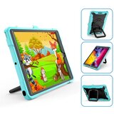 NIKCORP Ovitek za iPad Air 5/4 10.9 in Pro 11 s stojalom, naramnim trakom in držalom za pisalo, odporen na udarce, mentol zelena, (5000139218) | Shoptok.si