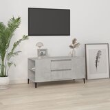 The Living Store TV omarica betonsko siva 102x44,5x50 cm inženirski les - TV Omarica, (21375030) Cene