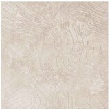 Tepisi za područja Četvrtasti HUARTE Bež 200 x 200 cm Poliester - Bež 200 x 200 cm Uzorak vala | shoptok.hr