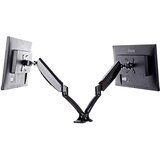 Iiyama DS3002C-B1 - Mounting kitfor 2 monitors (adjustable arm) black screen size: 10"-27" desk-mountable DS3002C-B1 | ePonuda.com