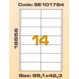 Utility Etikete 99,1 x 42,3 mm | Shoptok.si