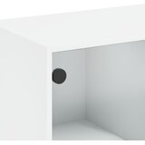  Visoka komoda s vratima bijela 68x37x142 cm konstruirano drvo | shoptok.hr