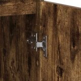 vidaXL Komoda s ladicama dimljenog hrasta 71x35x65cm konstruirano drvo | shoptok.hr