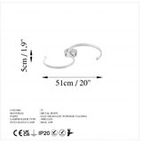 Opviq Es 13586 Luster, sivi | Eponuda.ba