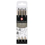 micron, liner, set, black, 3K ( 672080 )